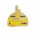 Cache Droids Geocoin - R3 - Yellow- Gold - XLE